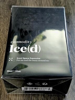 COMMODITY Ice(d) Expressive Womens Fine Fragrance NEW 1oz Msrp $80